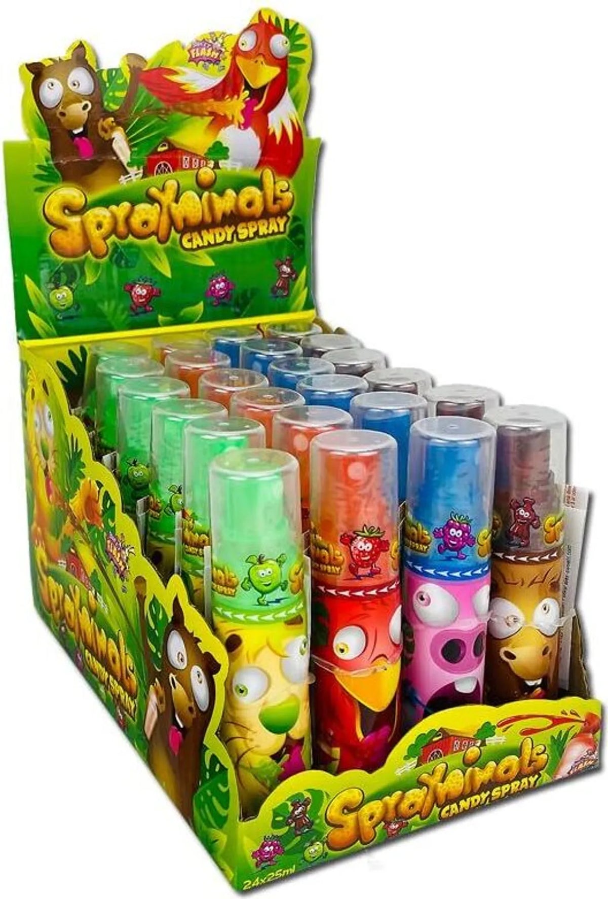 Spraynimals Candy Spray 24 x 25 ml