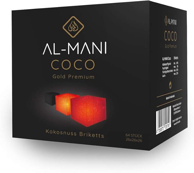 Al-Mani Coco Gold Premium 10 KG - 26 mm