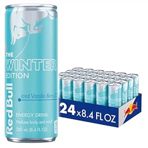 Red Bull Energy Drink - Ice Vanilla Berry  24x250ml