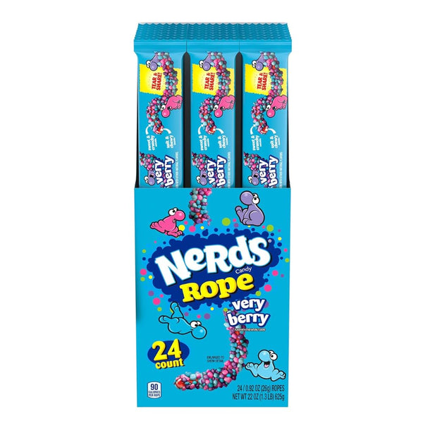 Nerds Rope Very Berry Candy 24x26g