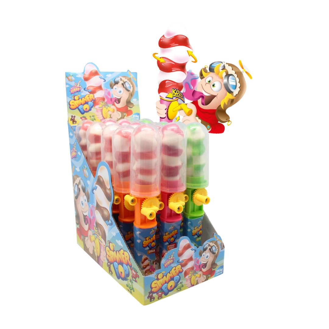 Spinner Pop Lutscher 15er Display (15x23g)