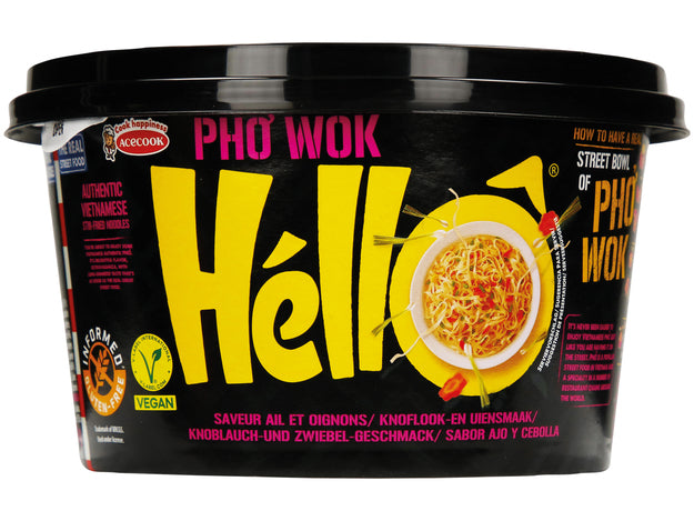 Inst. Nudeln Pho Wok Hello Cup Zwiebel Knoblauch 76g