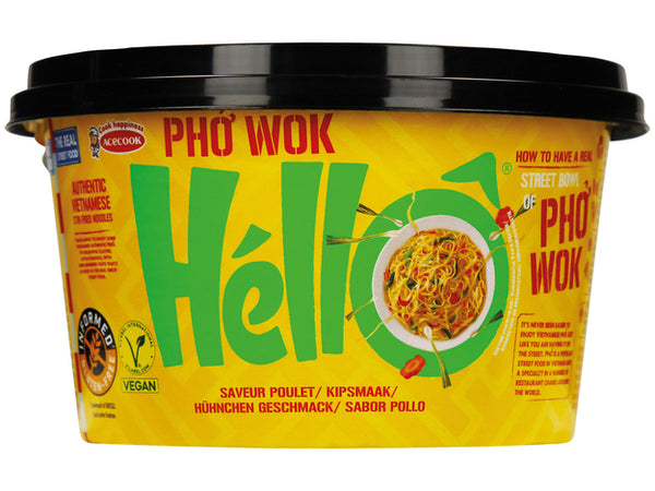 Inst. Nudeln Pho Wok Hello Cup Huhn 76g