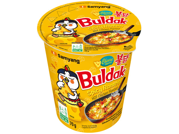 Samyang Buldak Ramen Cheese Flavor Cup 6x70g