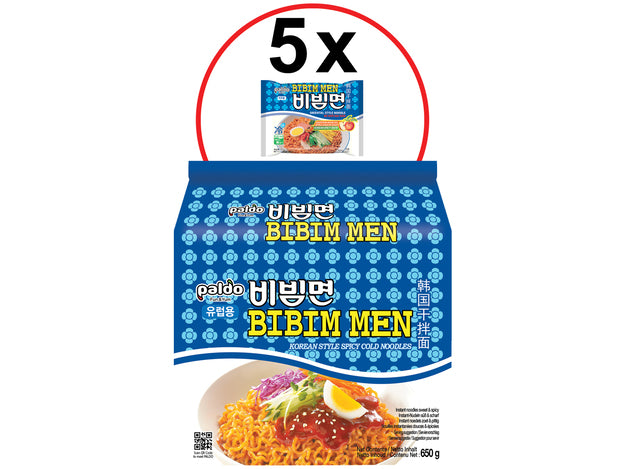 Inst.Nudeln Bibim Men 5x130g
