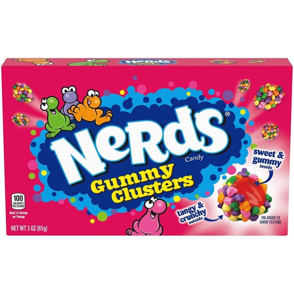 Nerds Gummy Clusters (Theaterbox) 85g