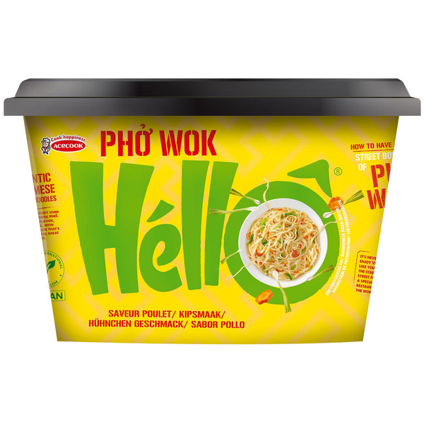 Inst. Nudeln Pho WOK Hello Hühnchengeschmack Cup 76g