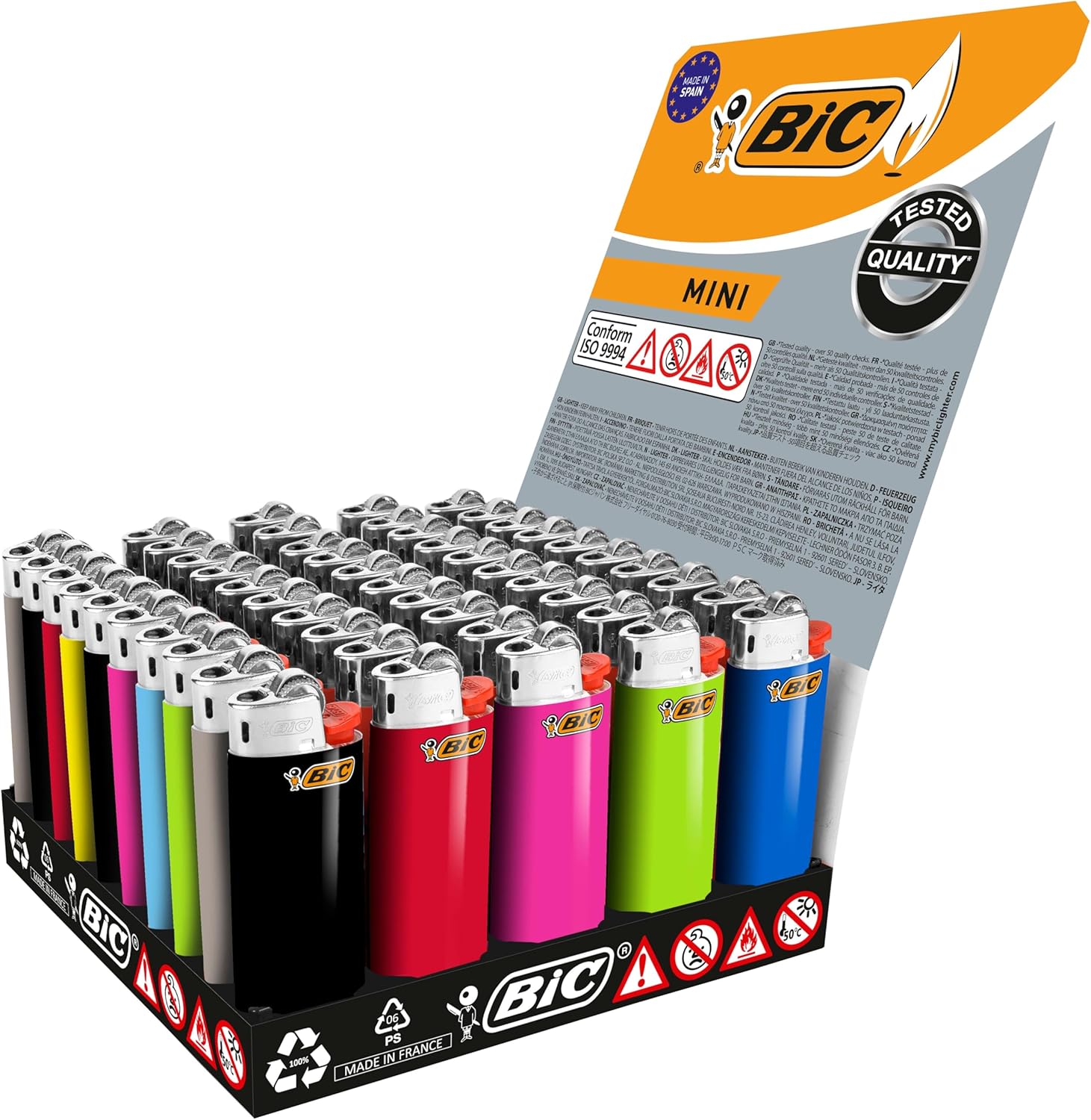 Bic mini 50×1 Bic Mini Feuerzeug