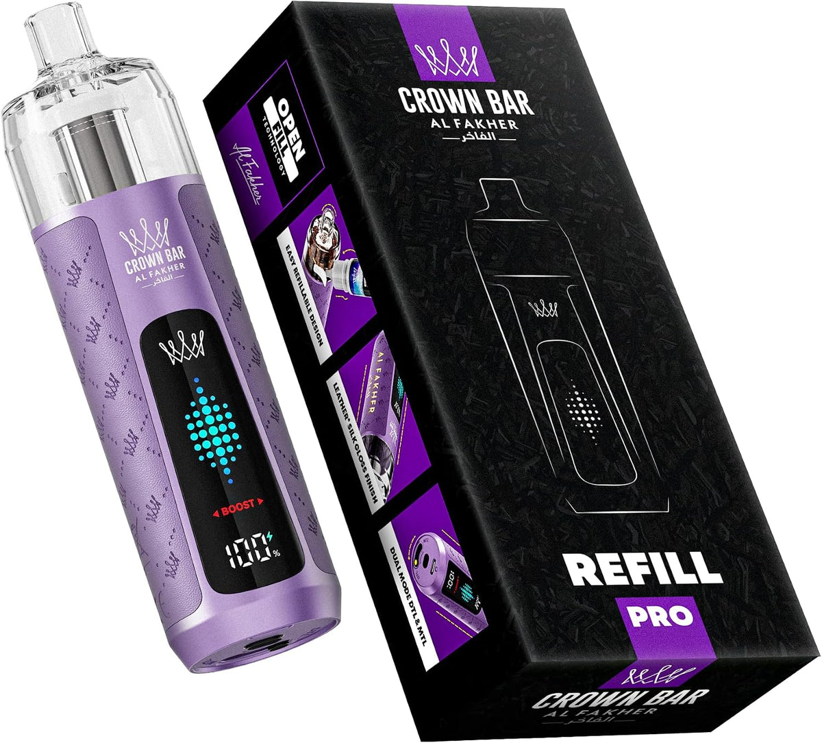 Al Fakher Refill Pro Device 16ml - Royal Purple
