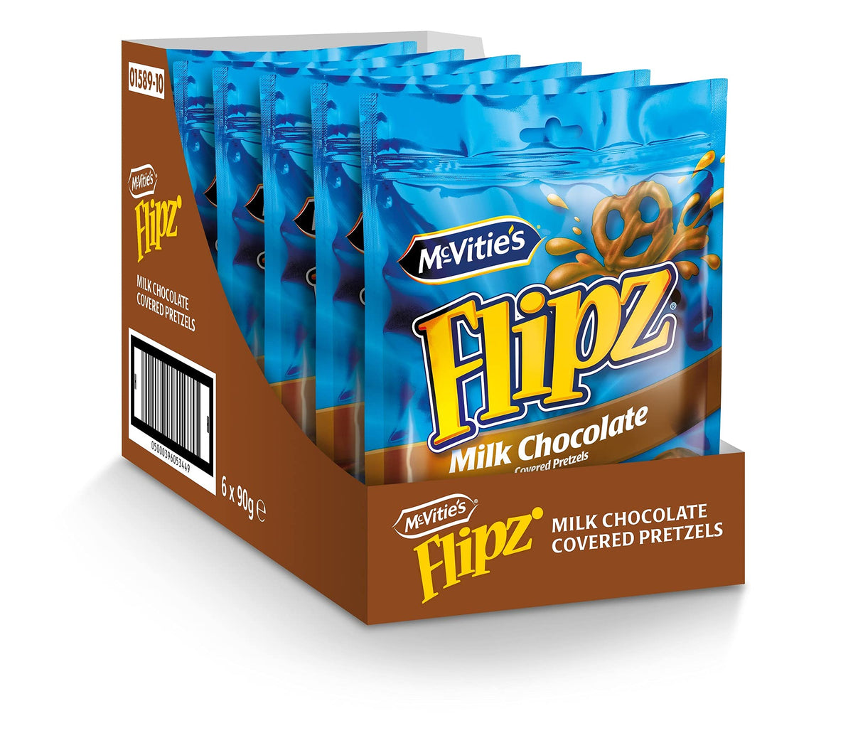 McVities Flipz MILK CHOCOLATE 9x70g