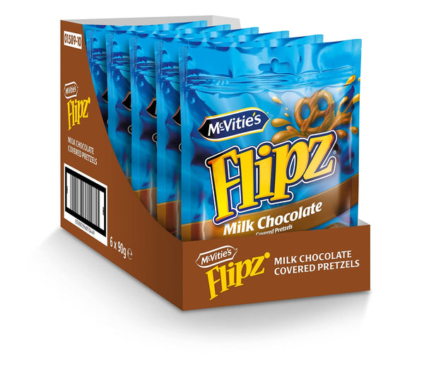McVities Flipz MILK CHOCOLATE 9x70g