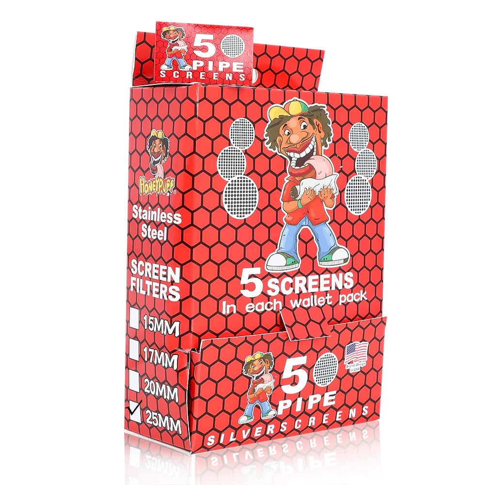 Pfeifensiebe "Pipe Screens" 100 x 5 Stück