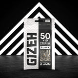 Gizeh Pro Cell Active Filter Black 6 mm, 50 Stück - Black