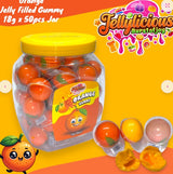 Jellylicios Gummy 18g x 50 Stück - Orange