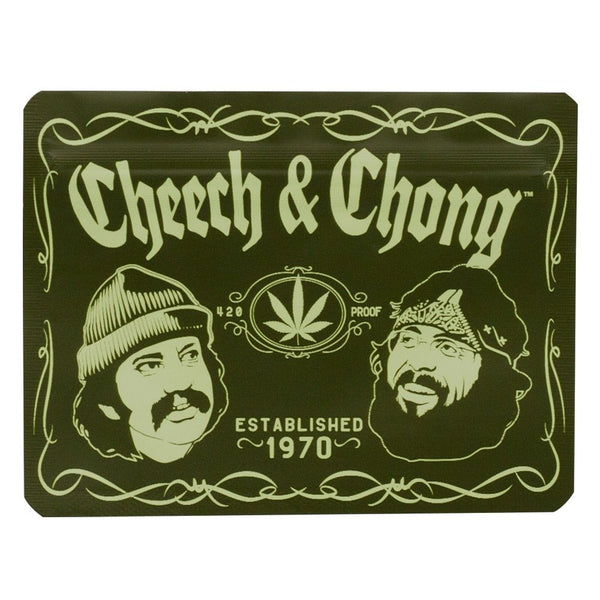 G-Rollz | Cheech & Chong 'Greatest Hits' 105x80mm Smellproof Bag - 8pcs in Display