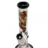 Grace Glass x Dunkees Straight Bong - H:36cm - Ø:50mm - SG:29,2/18,8mm