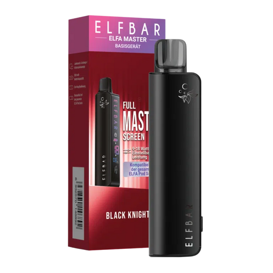ELFBAR ELFA Master Basisgerät – Black Knight (850mAh) - 10 Stk.