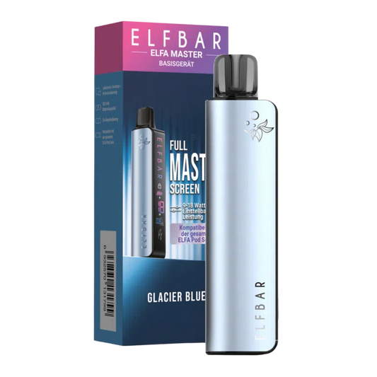 ELFBAR ELFA Master Basisgerät – Glacier Blue (850mAh) - 10 Stk.