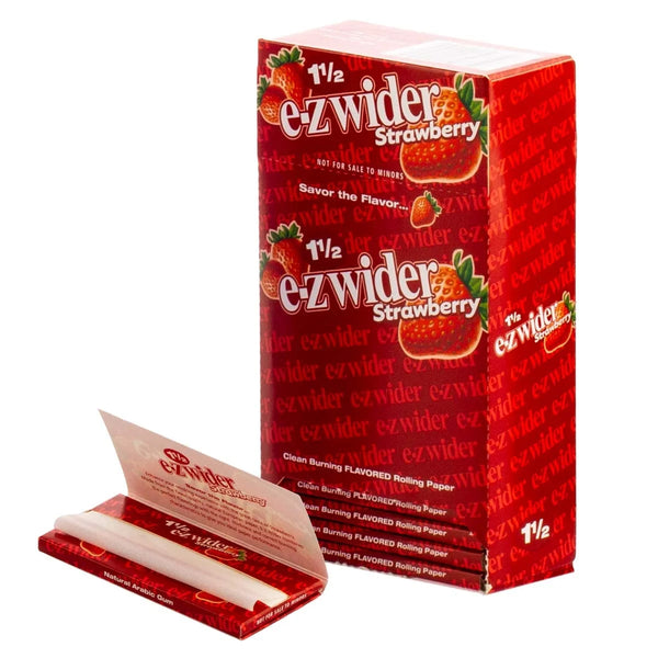 E-Zwider | Strawberry Flavour Papers 1 1/2 32 Hefte je 24 Blatt