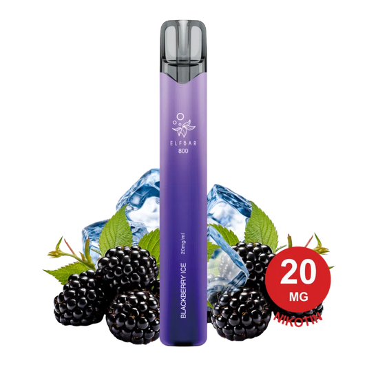 ELFBAR 800 – Blackberry Ice 20mg Nikotin