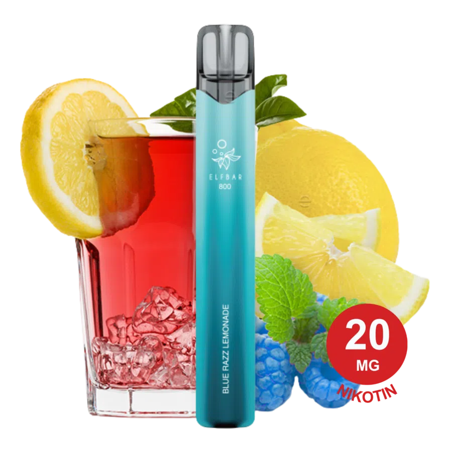 ELFBAR 800 – Blue Razz Lemonade 20mg Nikotin