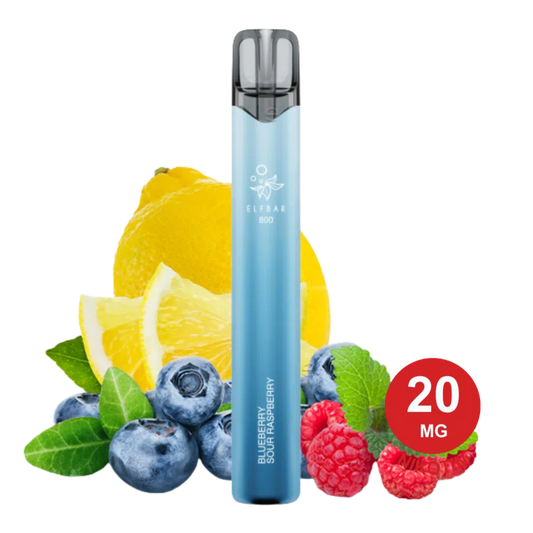 ELFBAR 800 – Blauberry Sour Raspberry 20mg Nikotin