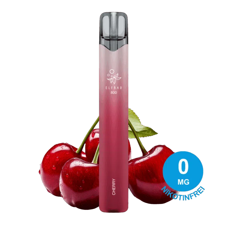 ELFBAR 800 – Cherry 0mg Nikotinfrei - 10 Stück