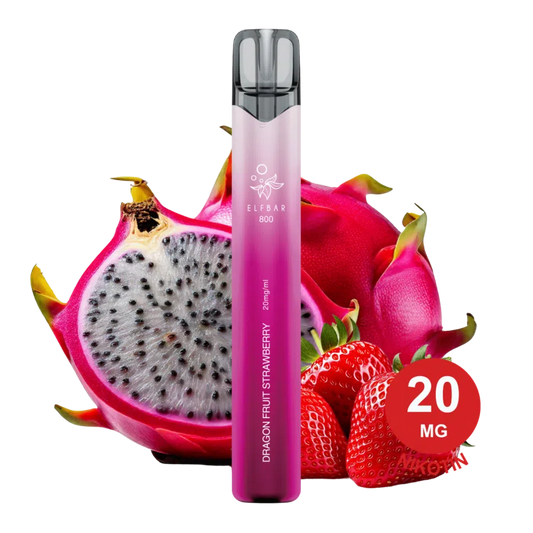 ELFBAR 800 – Dragon Fruit Strawberry 20mg Nikotin