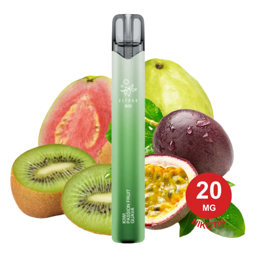 ELFBAR 800 – Kiwi Passion Fruit Guava 20mg Nikotin