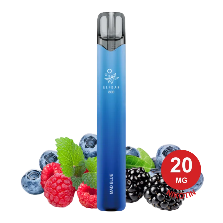 ELFBAR 800 – Mad Blue 20mg Nikotin