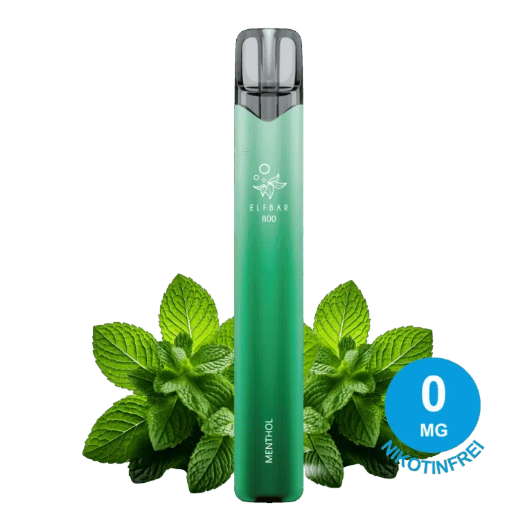 ELFBAR 800 – Menthol 0mg Nikotinfrei - 10 Stück