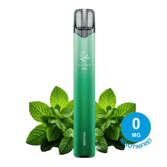 ELFBAR 800 – Menthol 0mg Nikotinfrei - 10 Stück