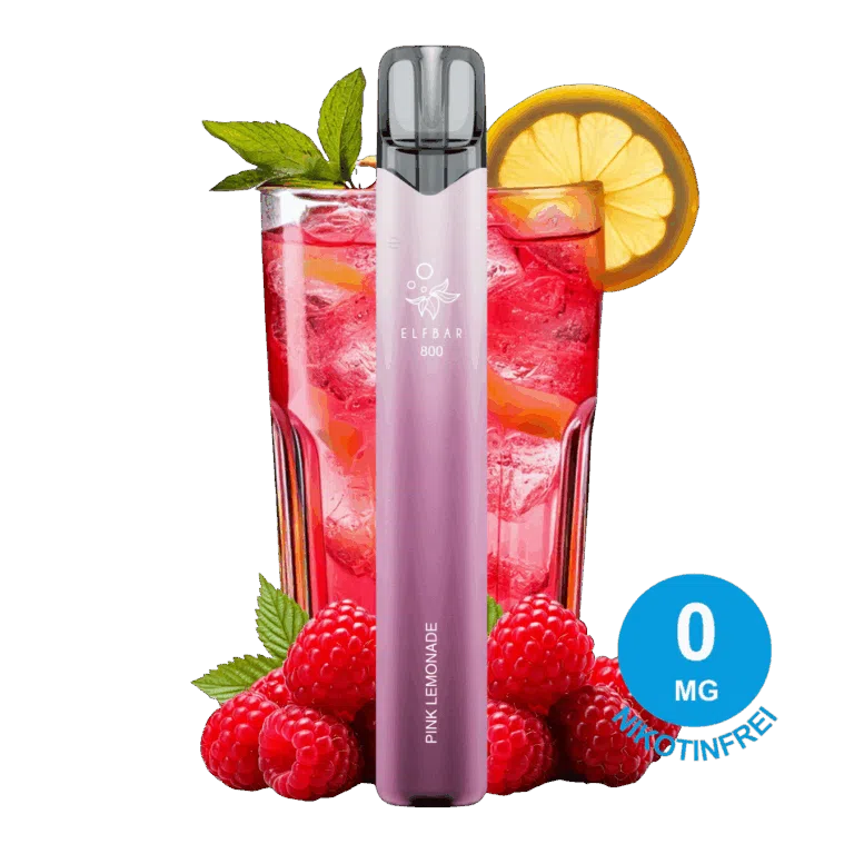 ELFBAR 800 – Pink Lemonade 0mg Nikotinfrei - 10 Stück