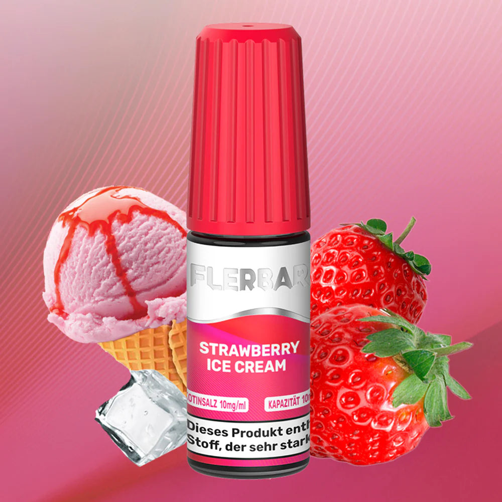 Flerbar Liquid Strawberry Ice Cream 20 mg/ml