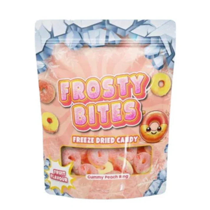 Frosty Bites Peach Rings 50 g