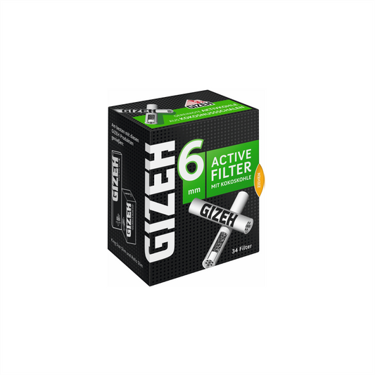 Gizeh Black Active Filter 6mm 10×34