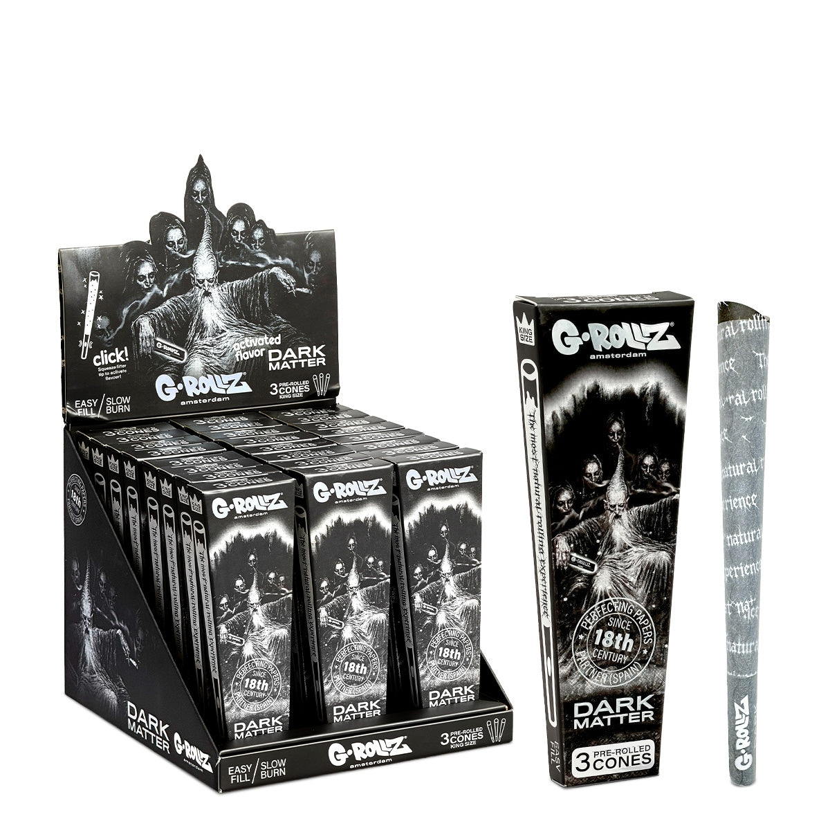 G-Rollz | ,,Dark Matter" 3 Pop Cones (24er-Display)