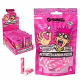 G-Rollz | Activated Carbon Filters - Ø6mm Pink - 50 Filter Tips