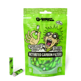 G-Rollz | Activated Carbon Filters - Ø6mm Green - 50 Filter Tips