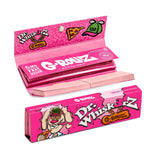 G-Rollz | 'Dr. Whiskerz' Lightly Dyed Pink - 50 KSSlim Papers + Tips (20 Booklets Display)