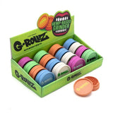 G-Rollz | Hemp 2-Part Grinder - Ø60mm Mix color (16pcs/display)