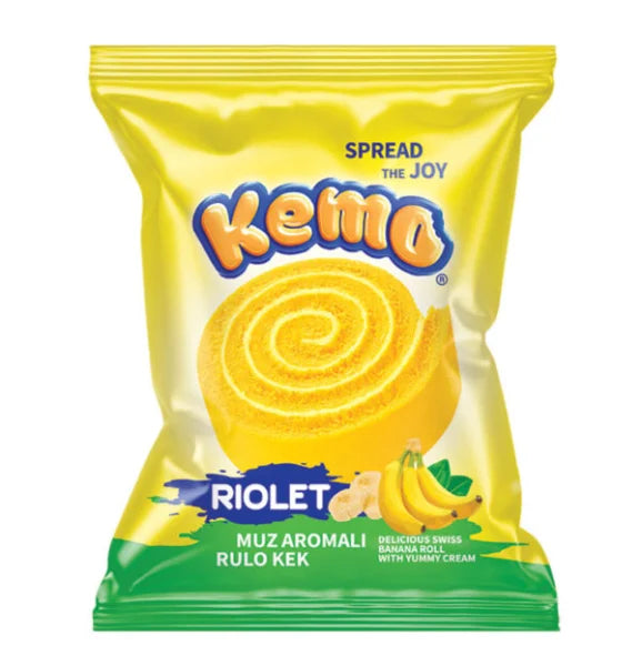 Kemo Riolet Banana Roll 24x40g