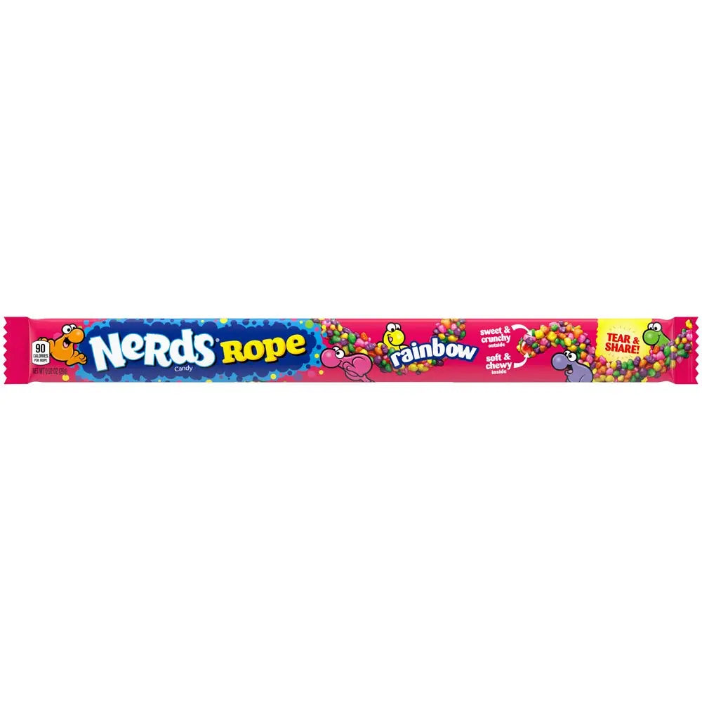 Nerds Rope Rainbow 24x26gr