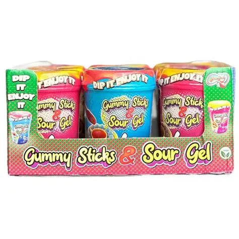 Gummy Sticks & Sour Gel 90g