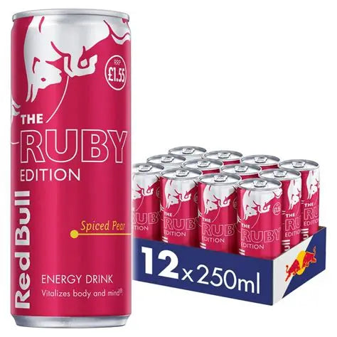 RedBull The Ruby Edition Spiced Pear 12x250ml