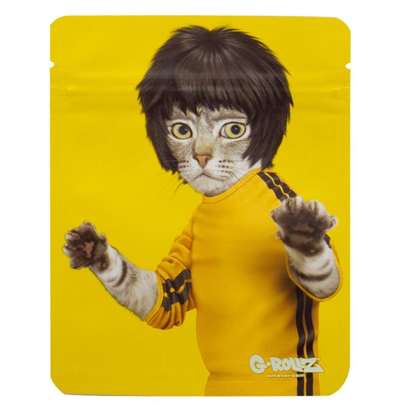 G-Rollz | 'Kung Fu' 65x85mm Smellproof Bags - 10pcs in Display