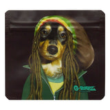 G-Rollz | 'Reggae' 90x80 mm Smellproof Bags - 10pcs in Display