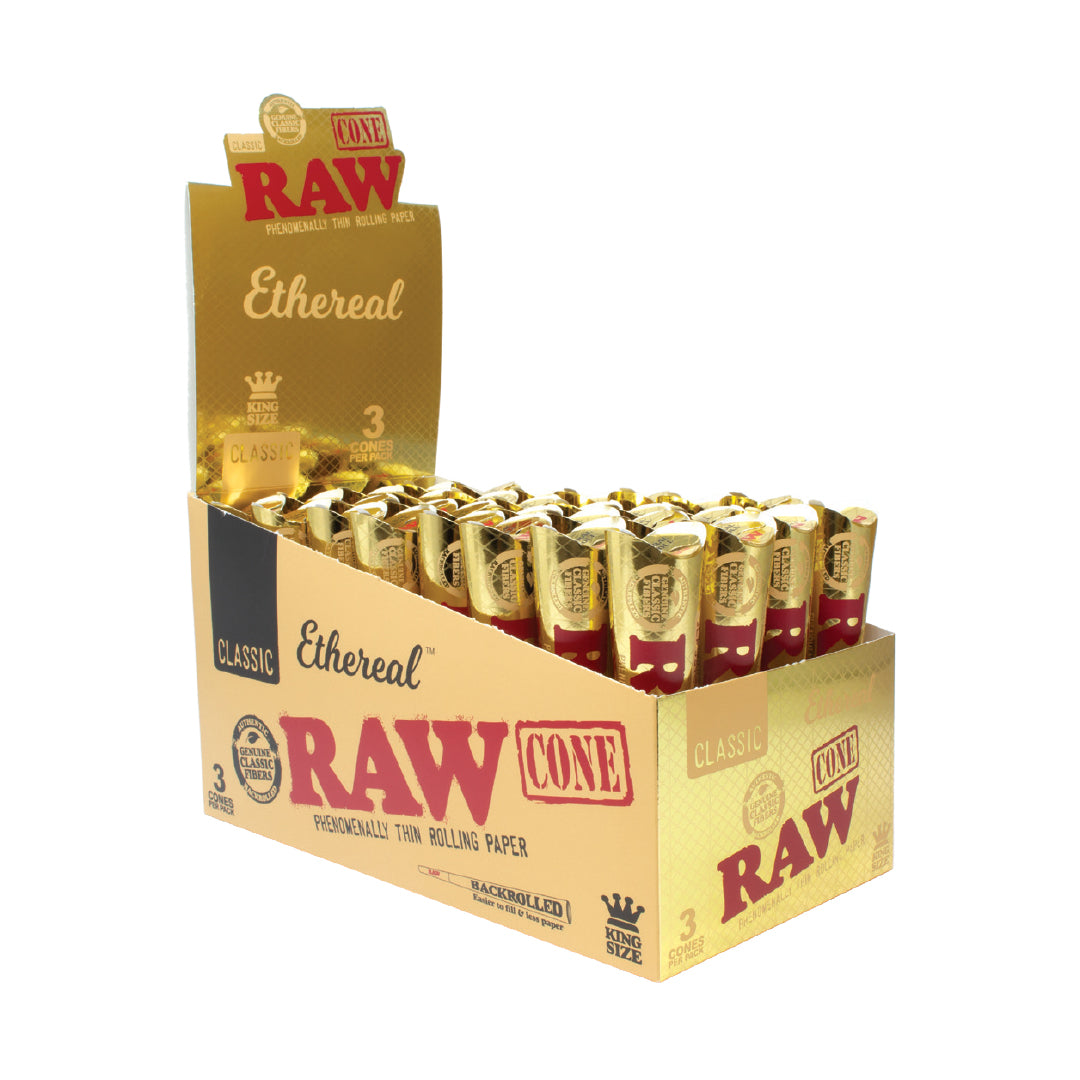 Raw Etherneal Cone 32 Pack je Pack 3 Cones