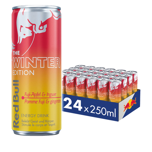 Red Bull Energy Drink - Fuji-Apfel & Ingwer 24x250ml