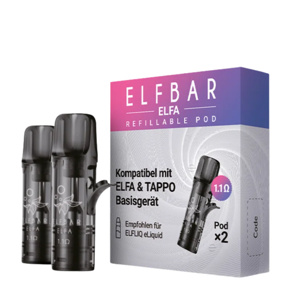 ELFA TURBO Refillable Pod 0.8 Ω (Leer-Pod)